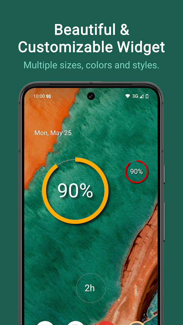 Battery Widget Reborn Resimleri