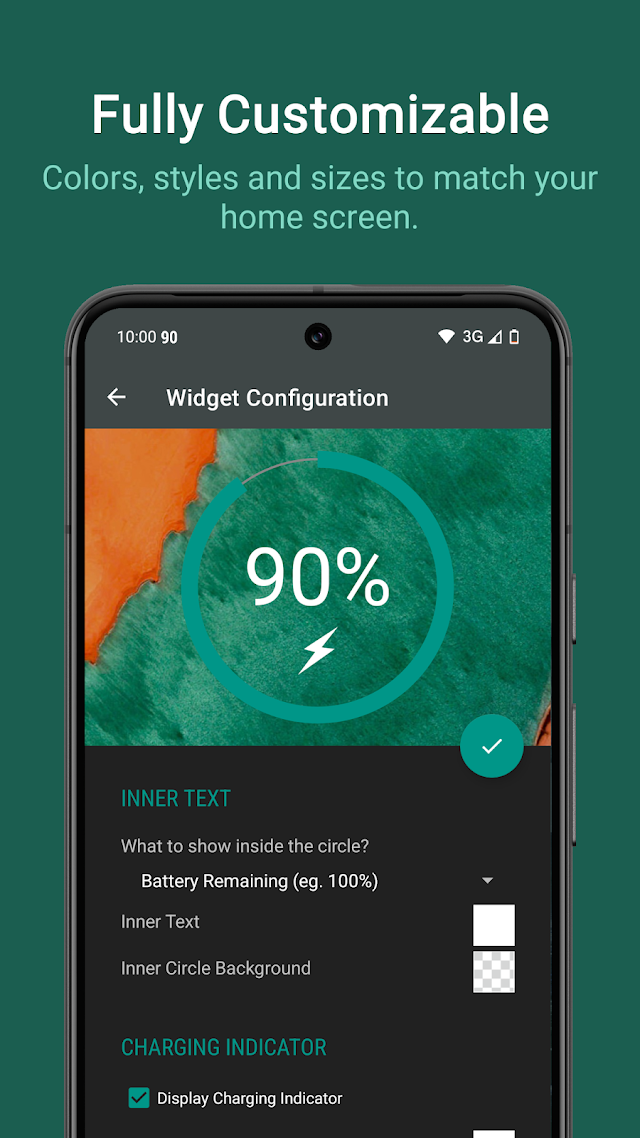 Battery Widget Reborn Resimleri