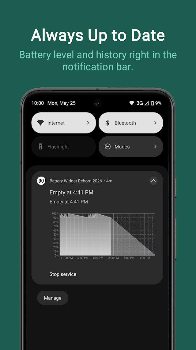 Battery Widget Reborn Resimleri