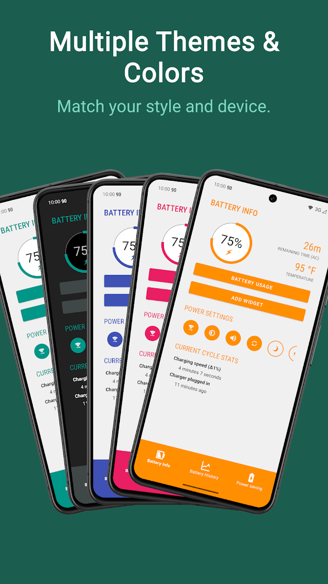 Battery Widget Reborn Resimleri