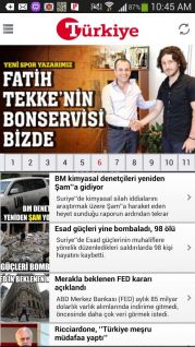 Turkiye Gazetesi Mobil Resimleri