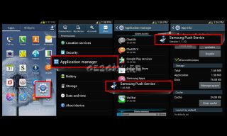 Samsung push service Resimleri