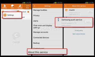 Samsung push service Resimleri