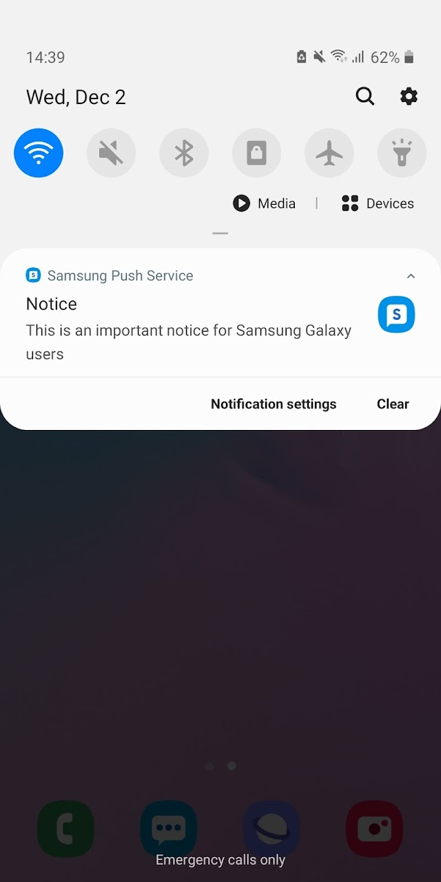 Samsung push service Resimleri