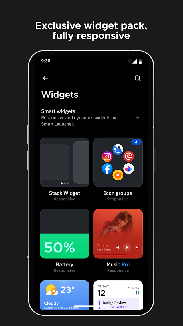 Smart Launcher 6 Resimleri