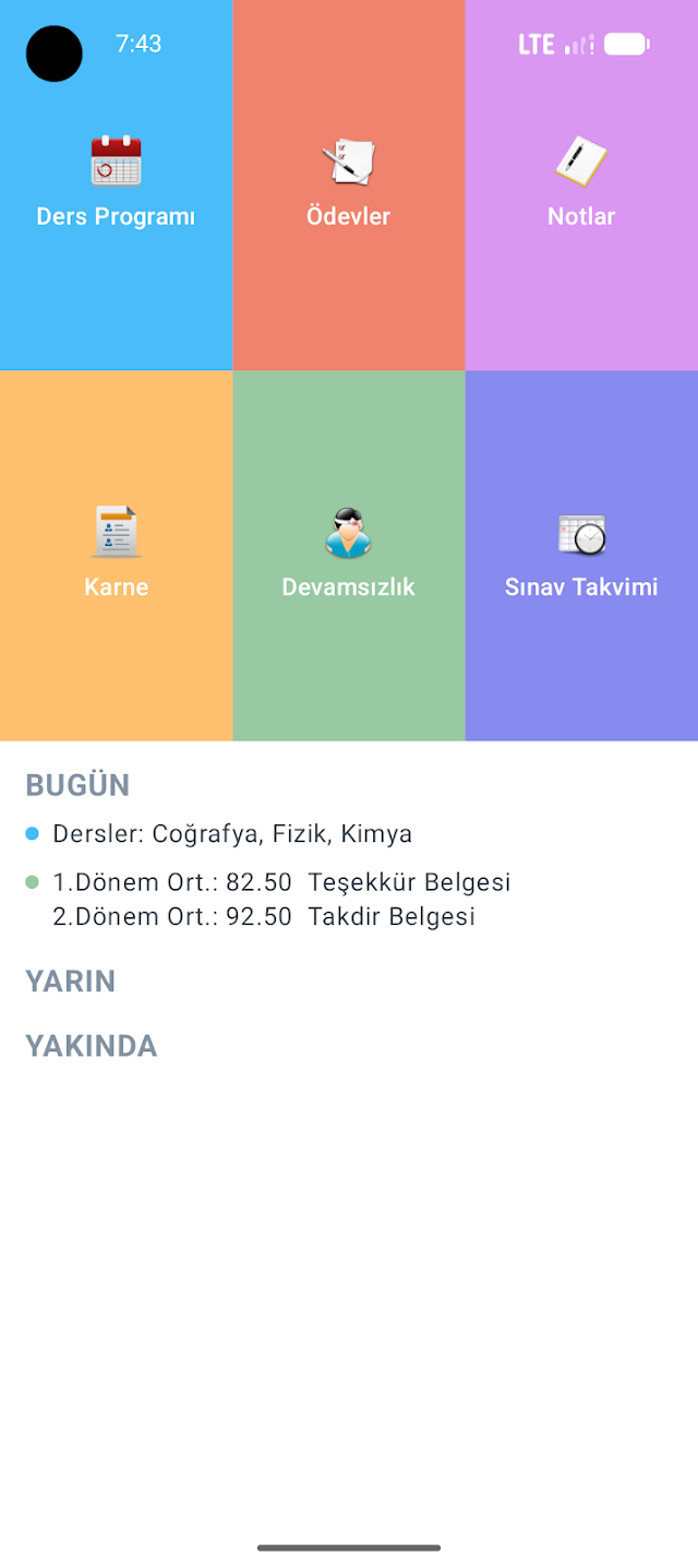 Planlı Öğrenci: Ders Programı Resimleri