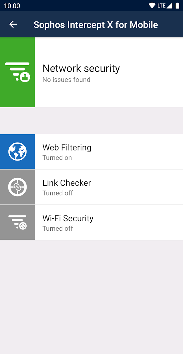 Sophos Intercept X for Mobile Resimleri