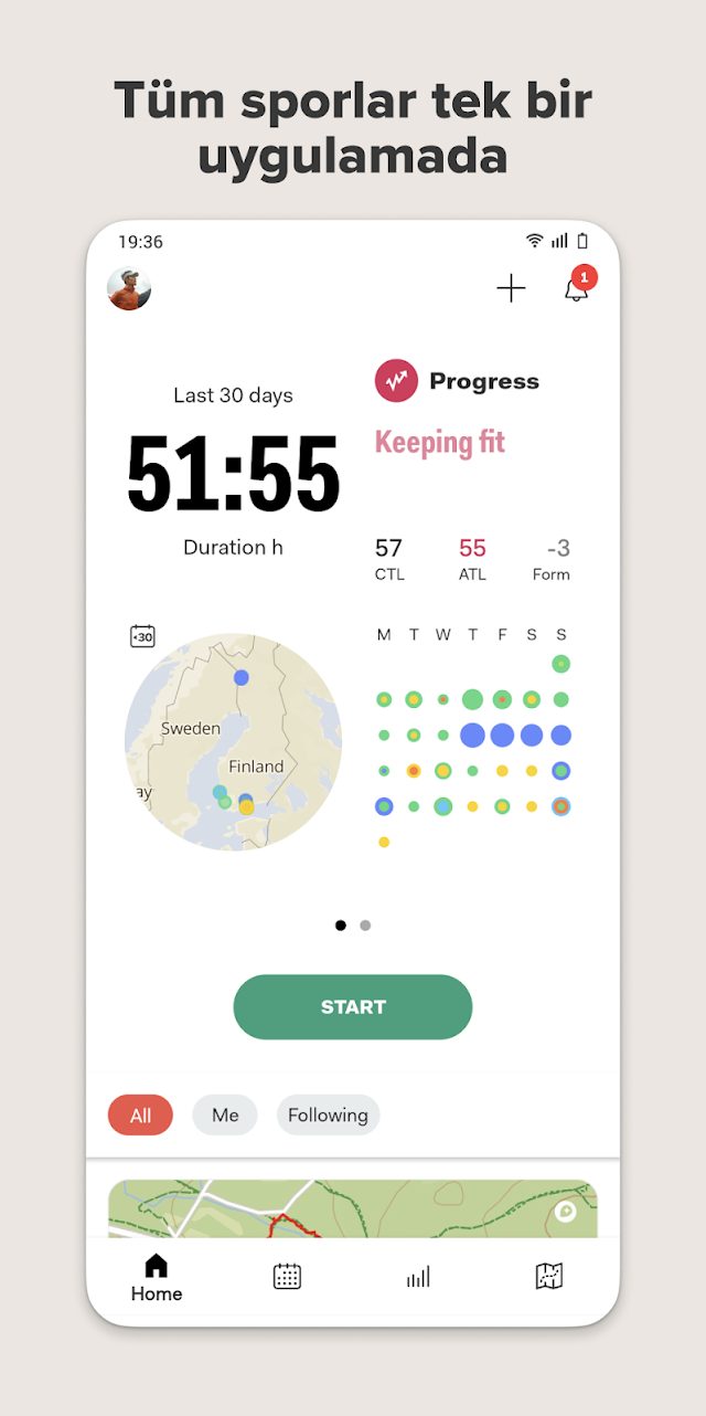 Sports Tracker Resimleri