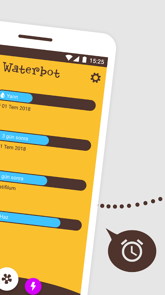 Waterbot: Bitki sulama Resimleri