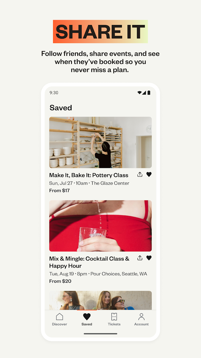 Eventbrite App Resimleri