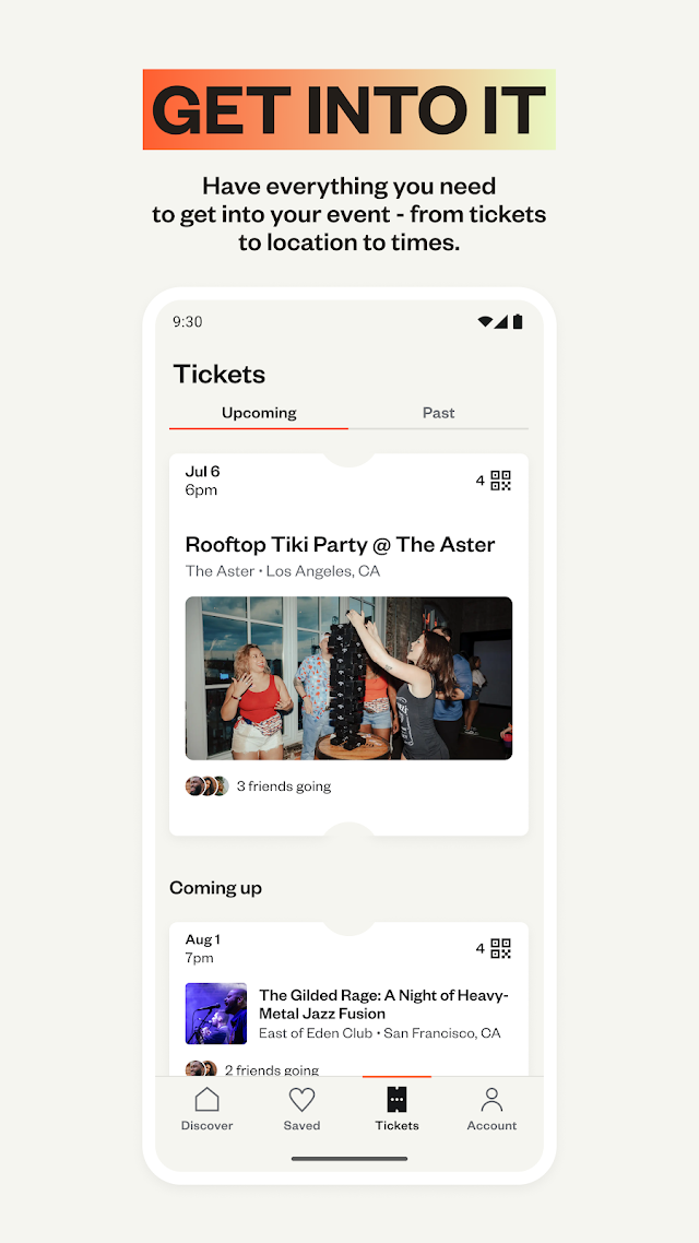 Eventbrite App Resimleri