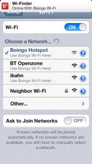 Boingo Wi-Finder Resimleri