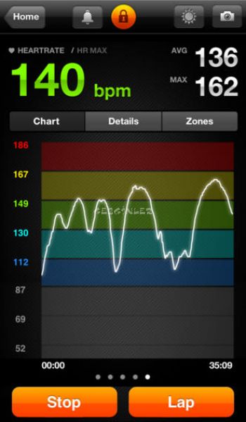 sports tracker tizen