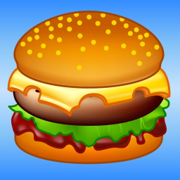 iPhone & iPad Burger ikonu