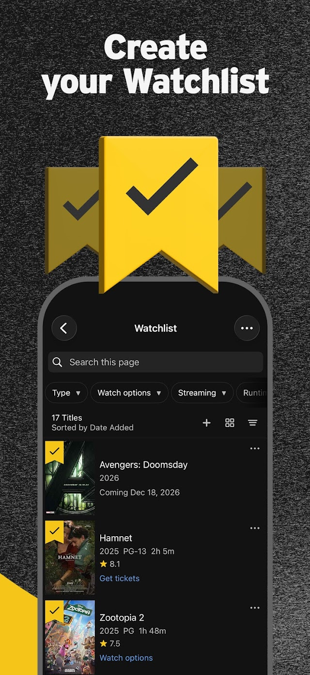 IMDb: Movies & TV Shows Resimleri