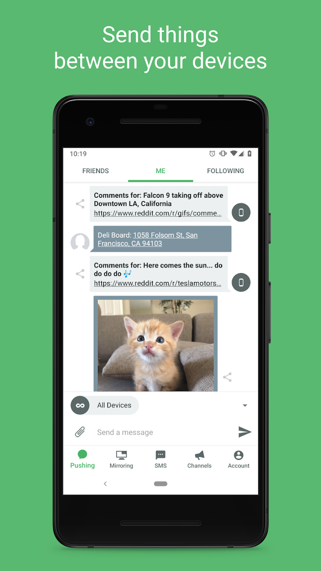 Pushbullet: SMS on PC and more Resimleri