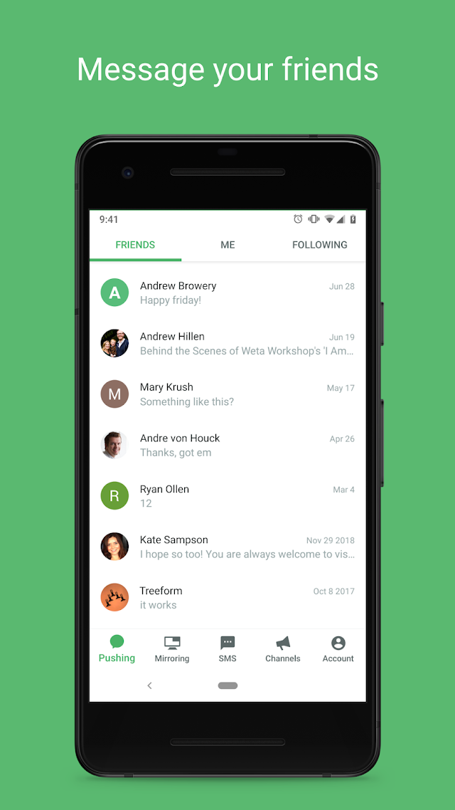 Pushbullet: SMS on PC and more Resimleri