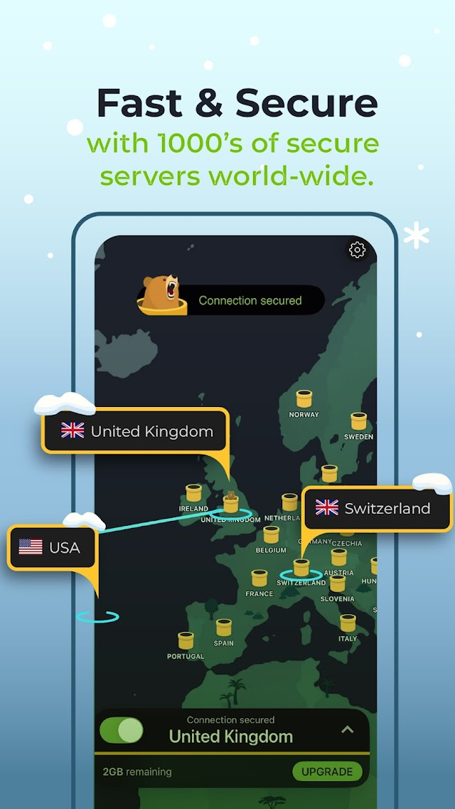 TunnelBear VPN Resimleri
