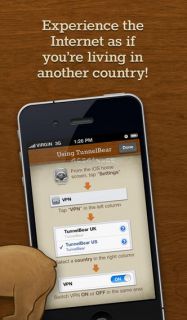 TunnelBear VPN Resimleri