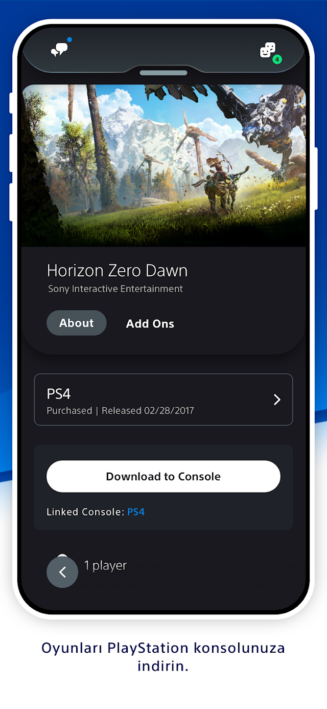 PlayStation App Resimleri