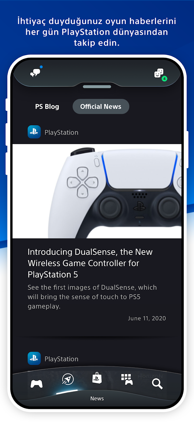 PlayStation App Resimleri