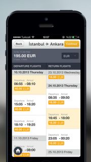 Pegasus Airlines Mobile Resimleri