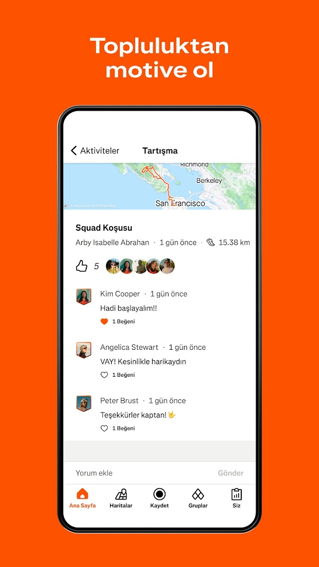 Strava: Koş, Sür, Yürü Resimleri