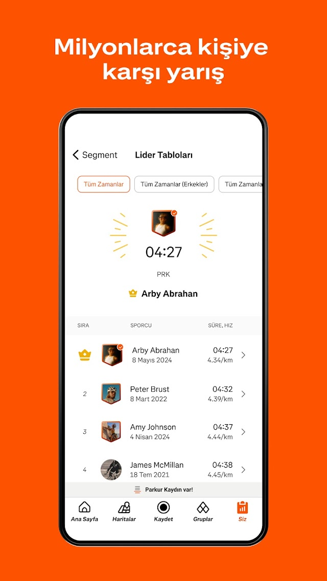 Strava: Koş, Sür, Yürü Resimleri