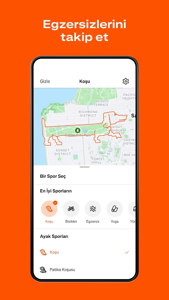 Strava: Koş, Sür, Yürü Resimleri