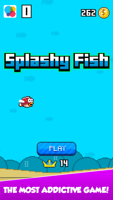Splashy Fish - Adventure of Flappy Tiny Bird Fish Resimleri