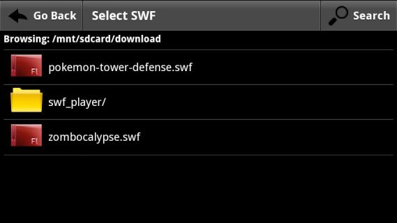 SWF Player Resimleri