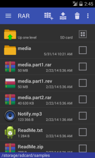 RAR for Android Resimleri