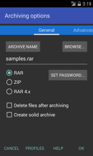 RAR for Android Resimleri