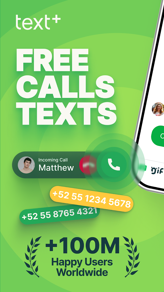 textPlus: Text Message + Call Resimleri