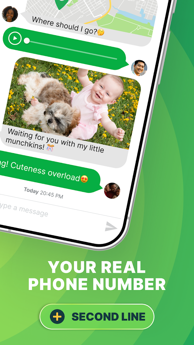 textPlus: Text Message + Call Resimleri