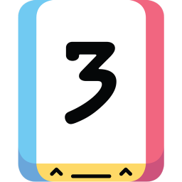 Android Threes! ikonu