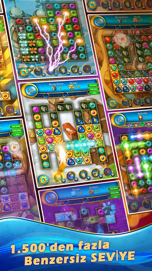 Lost Jewels - Match 3 Puzzle Resimleri