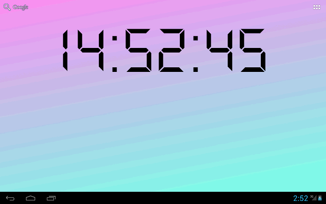 Dijital Saat Live Wallpaper Resimleri