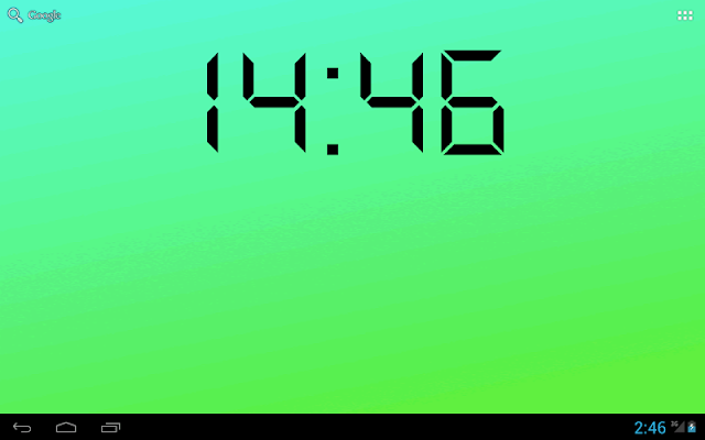 Dijital Saat Live Wallpaper Resimleri