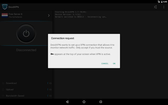 DroidVPN - Easy Android VPN Resimleri