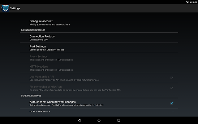 DroidVPN - Easy Android VPN Resimleri