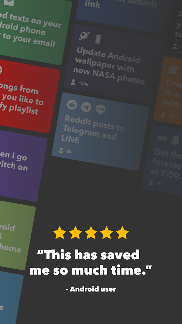 IFTTT - Automate work and home Resimleri