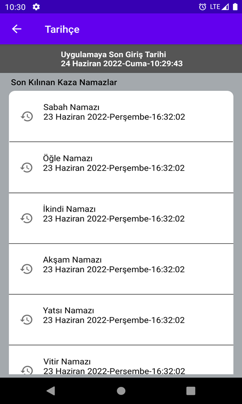 Kaza Namazı ve Oruç Takibi Resimleri