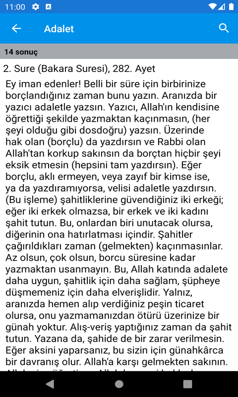 Kur'an-� Kerim Konu Fihristi Resimleri