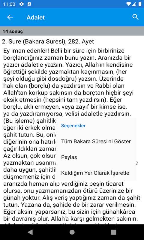 Kur'an-ı Kerim Konu Fihristi Resimleri