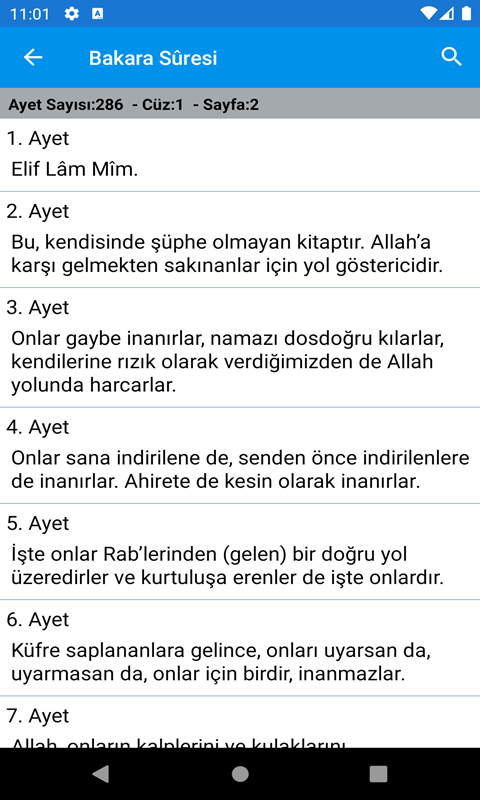 Kur'an-ı Kerim Konu Fihristi Resimleri