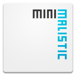 Android Minimalistic Text: Widgets ikonu