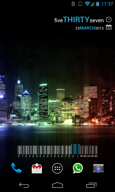 Minimalistic Text: Widgets Resimleri