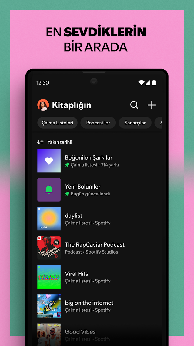 Spotify: Müzik ve Podcast'ler Resimleri