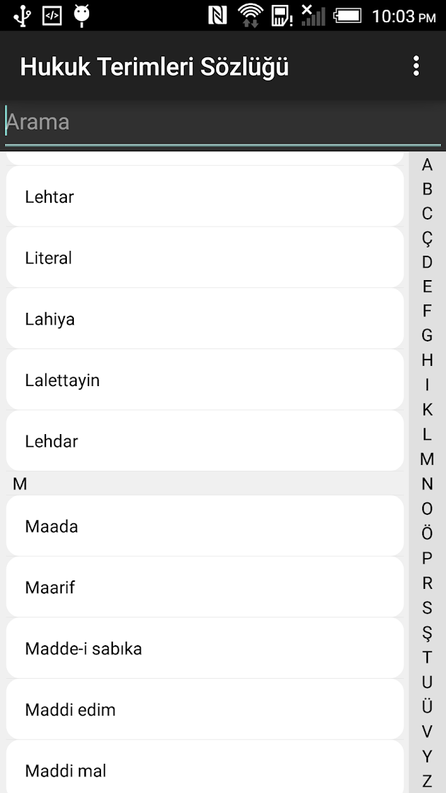 Hukuk Terimleri Sözlüğü Resimleri